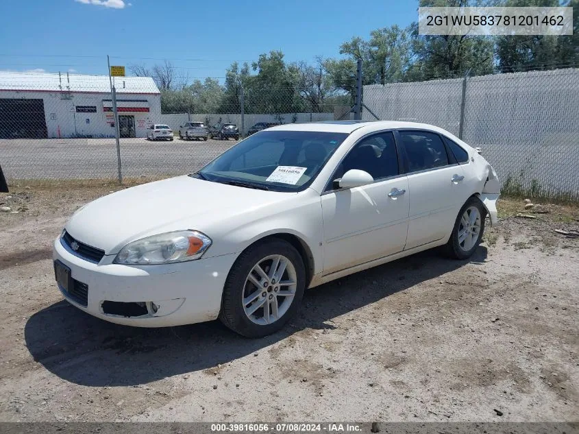 2G1WU583781201462 2008 Chevrolet Impala Ltz