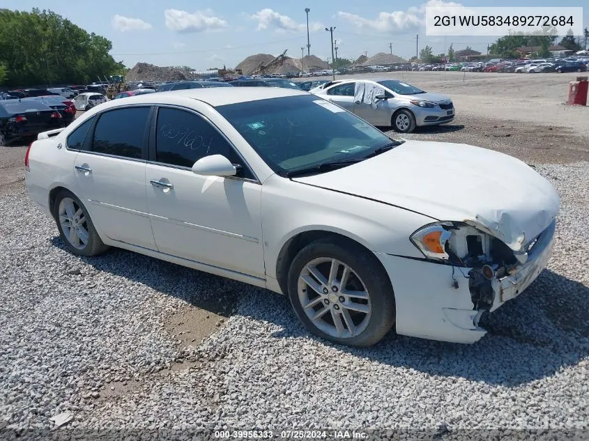 2008 Chevrolet Impala Ltz VIN: 2G1WU583489272684 Lot: 39956333