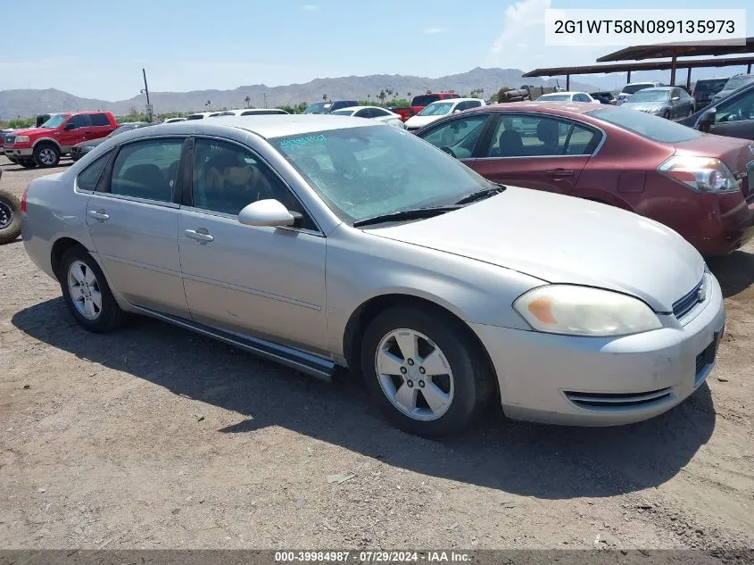 2G1WT58N089135973 2008 Chevrolet Impala Lt