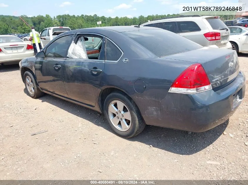 2008 Chevrolet Impala Lt VIN: 2G1WT58K789246848 Lot: 40050491