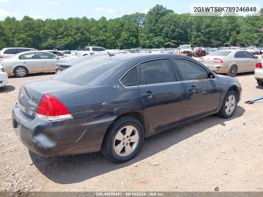 2G1WT58K789246848 2008 Chevrolet Impala Lt