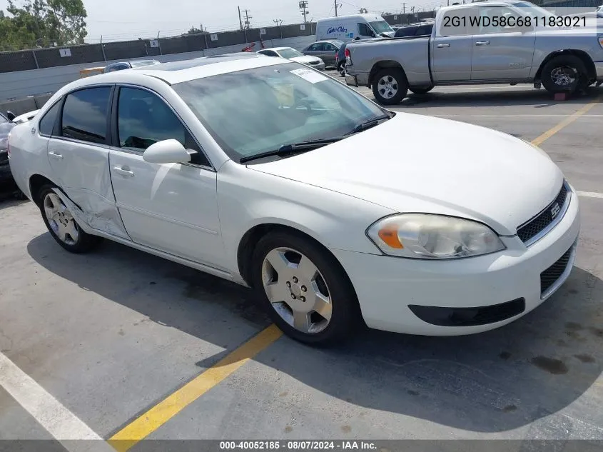 2G1WD58C681183021 2008 Chevrolet Impala Ss