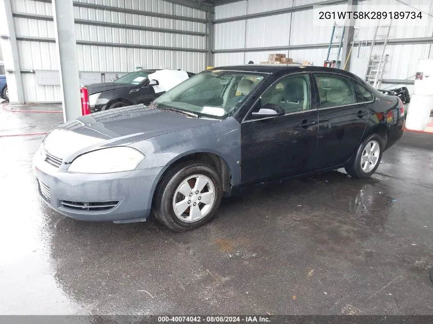 2G1WT58K289189734 2008 Chevrolet Impala Lt