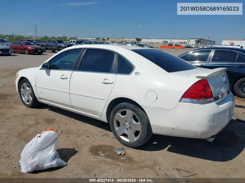 2008 Chevrolet Impala Ss VIN: 2G1WD58C689165023 Lot: 40227414