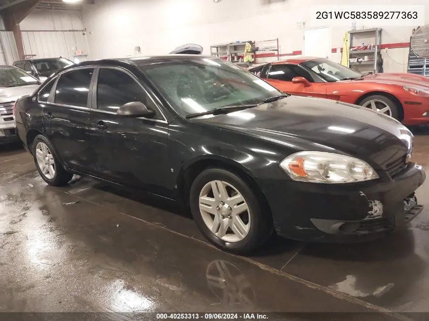 2008 Chevrolet Impala Lt VIN: 2G1WC583589277363 Lot: 40253313