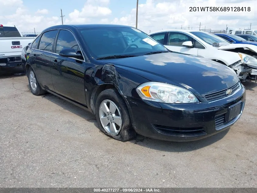 2G1WT58K689128418 2008 Chevrolet Impala Lt