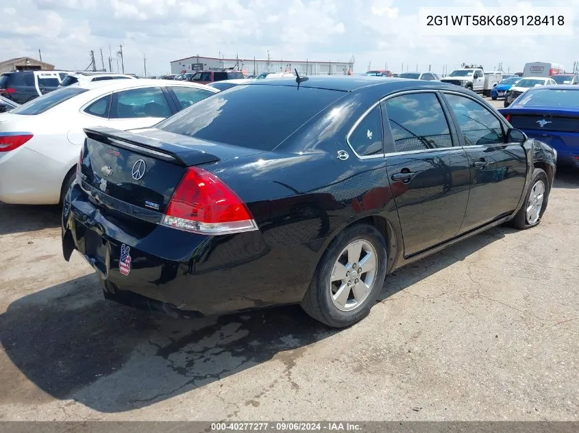 2G1WT58K689128418 2008 Chevrolet Impala Lt