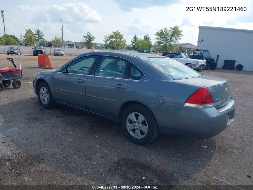 2G1WT55N189221460 2008 Chevrolet Impala Lt