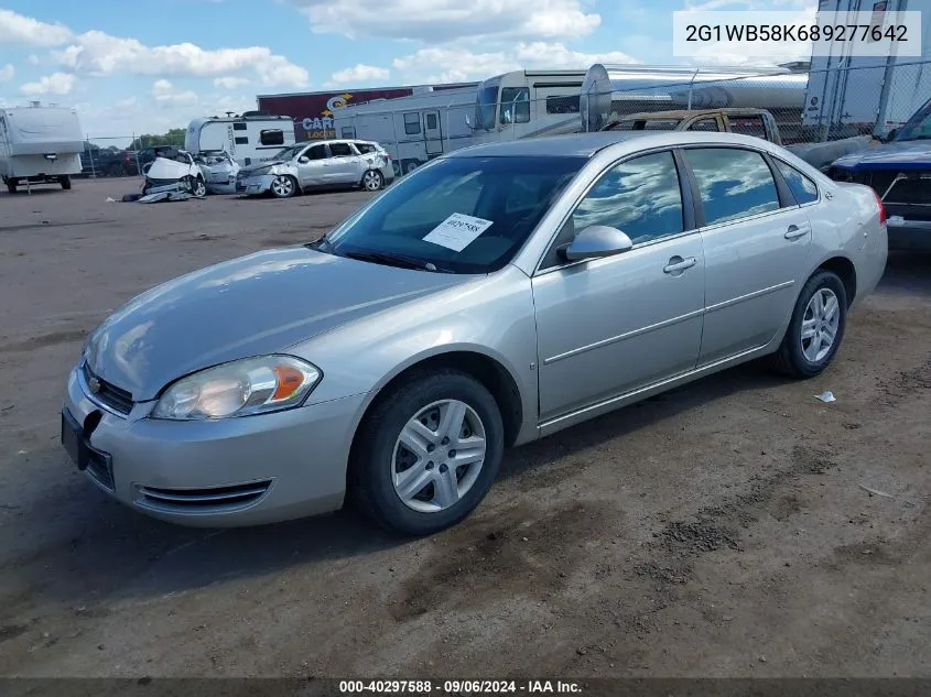 2G1WB58K689277642 2008 Chevrolet Impala Ls