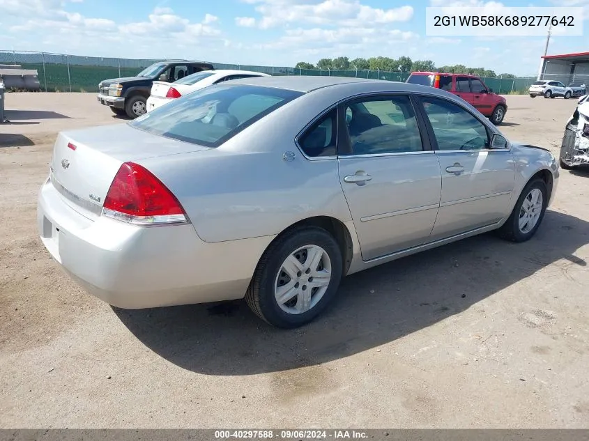 2G1WB58K689277642 2008 Chevrolet Impala Ls