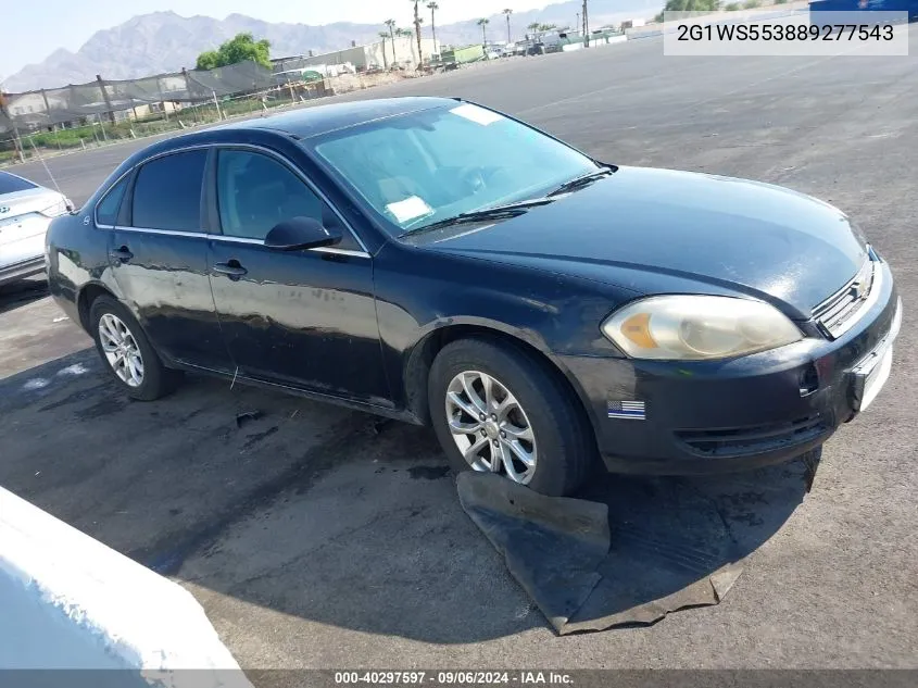 2G1WS553889277543 2008 Chevrolet Impala Police