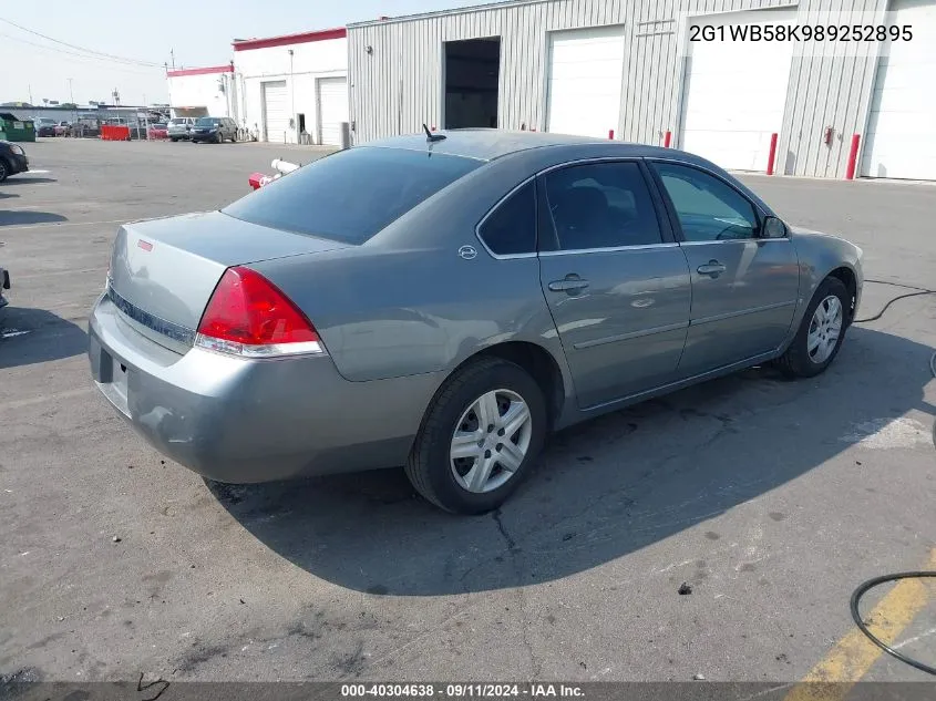 2G1WB58K989252895 2008 Chevrolet Impala Ls