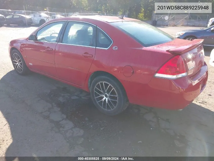 2G1WD58C889225948 2008 Chevrolet Impala Ss