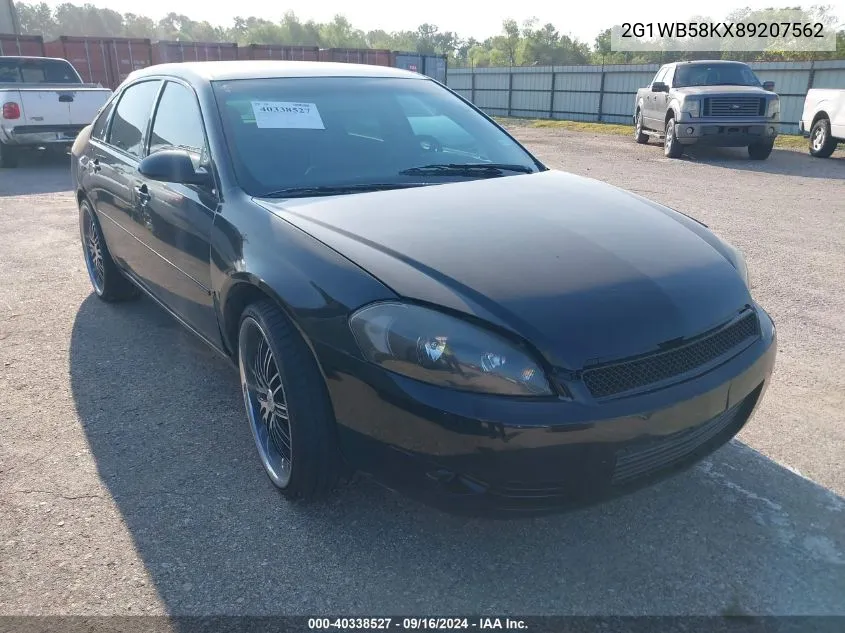 2008 Chevrolet Impala Ls VIN: 2G1WB58KX89207562 Lot: 40338527