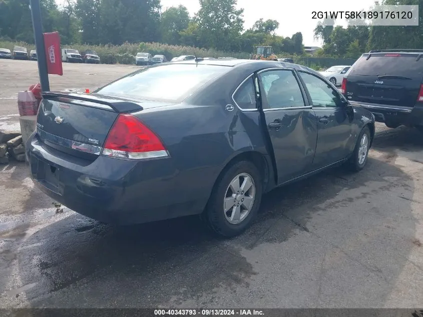 2G1WT58K189176120 2008 Chevrolet Impala Lt