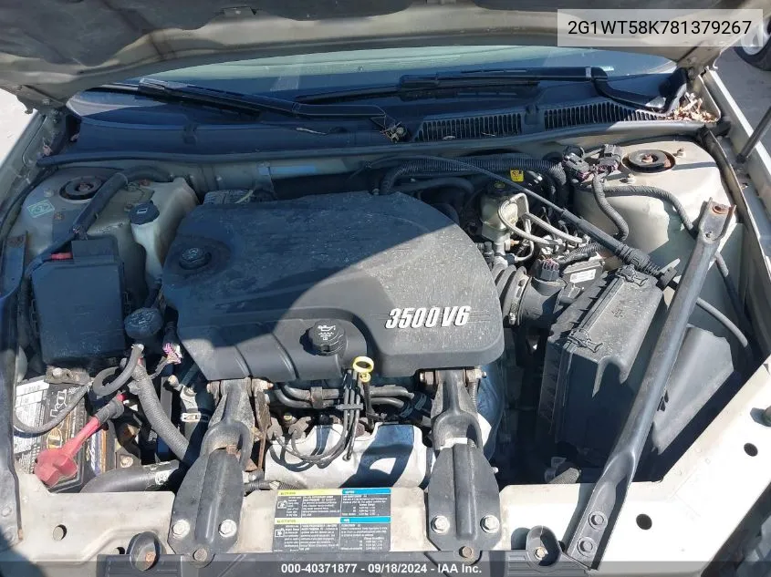 2G1WT58K781379267 2008 Chevrolet Impala Lt