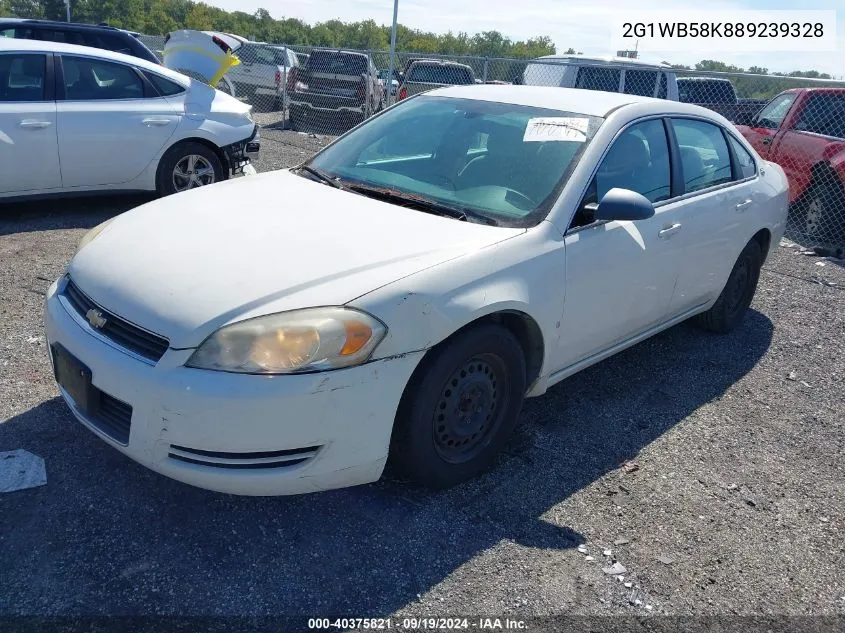 2G1WB58K889239328 2008 Chevrolet Impala Ls