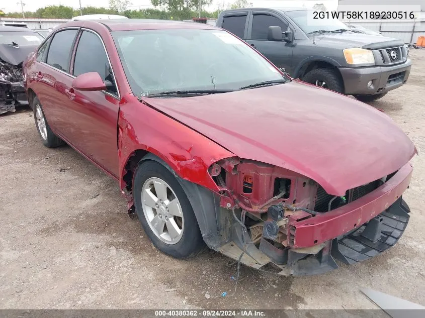 2008 Chevrolet Impala Lt VIN: 2G1WT58K189230516 Lot: 40380362