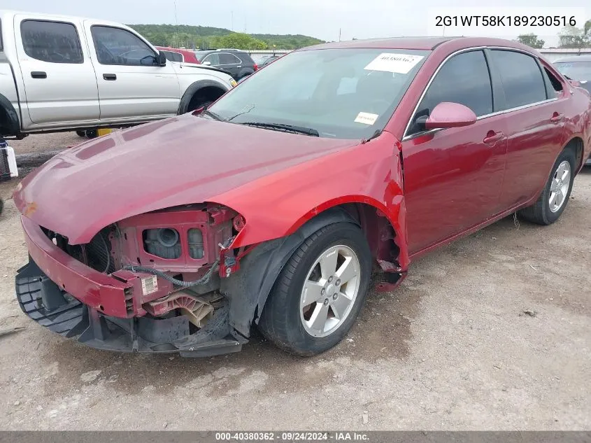 2G1WT58K189230516 2008 Chevrolet Impala Lt