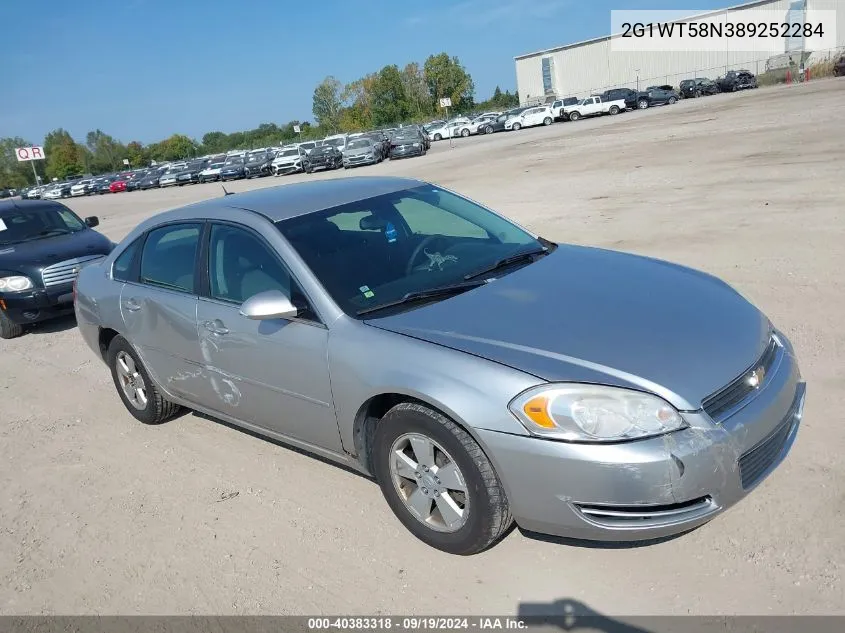 2008 Chevrolet Impala Lt VIN: 2G1WT58N389252284 Lot: 40383318