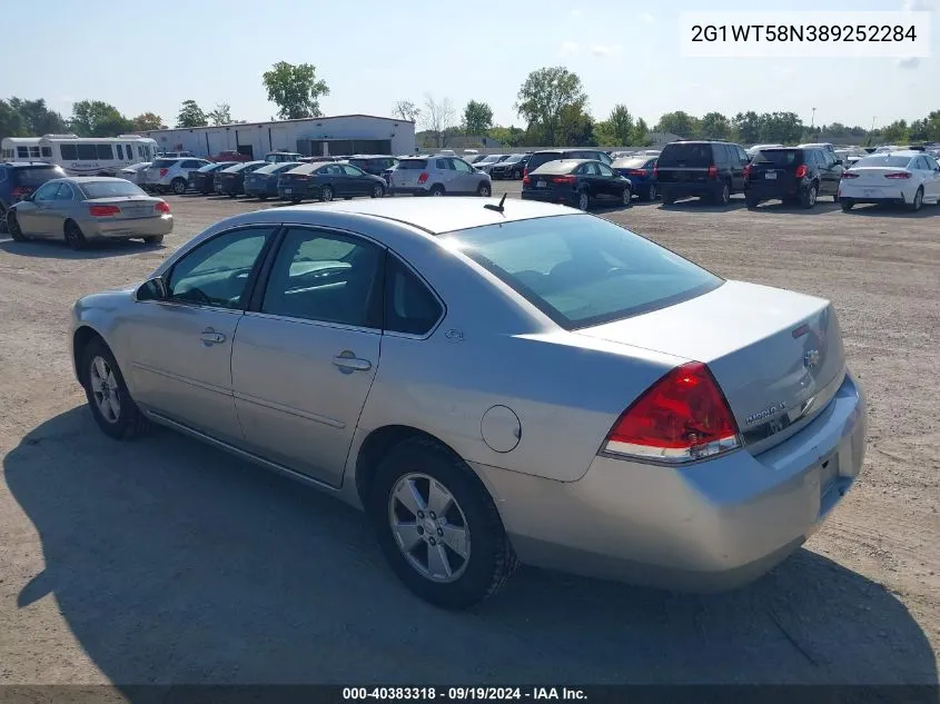 2G1WT58N389252284 2008 Chevrolet Impala Lt