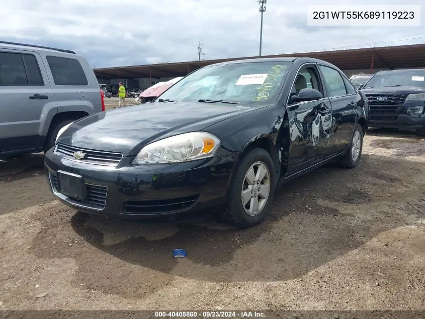 2G1WT55K689119223 2008 Chevrolet Impala Lt