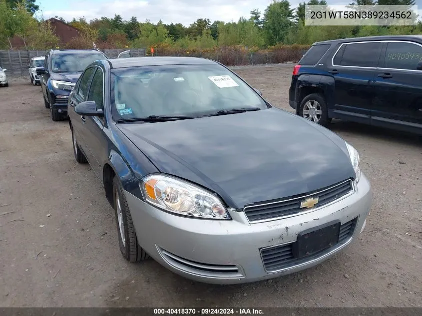 2G1WT58N389234562 2008 Chevrolet Impala Lt