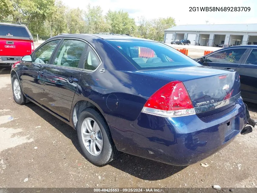 2G1WB58N689283709 2008 Chevrolet Impala Ls