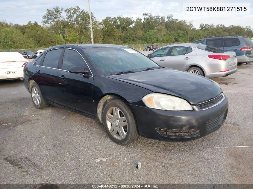 2G1WT58K881271515 2008 Chevrolet Impala Lt