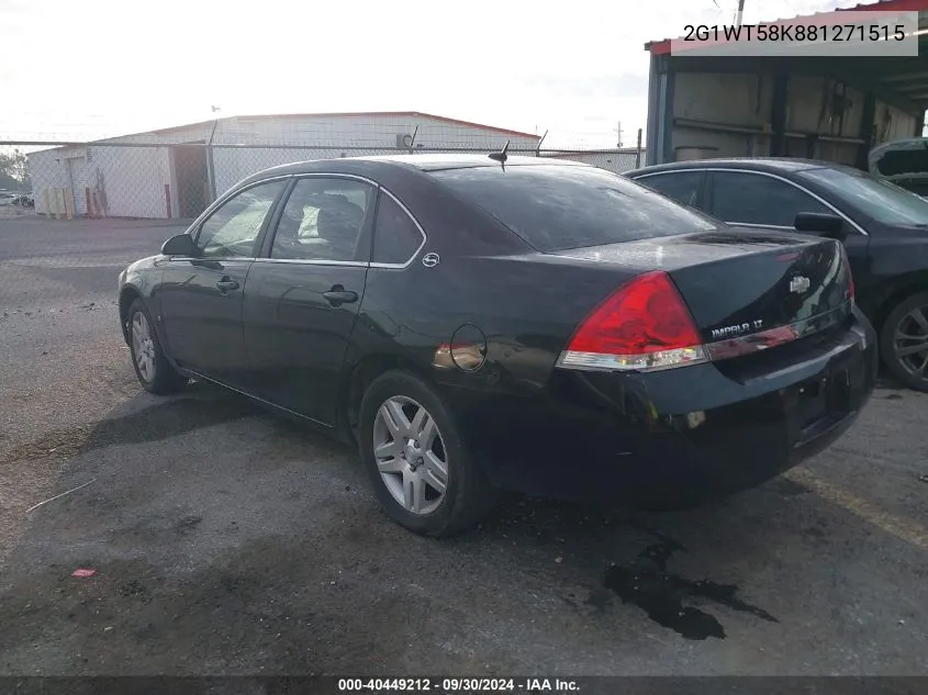 2G1WT58K881271515 2008 Chevrolet Impala Lt