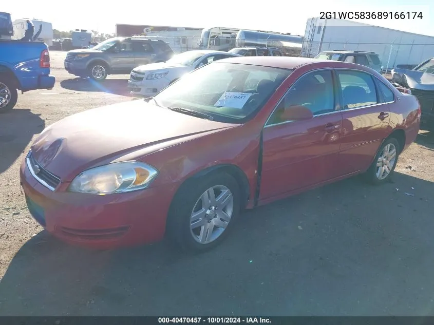 2008 Chevrolet Impala Lt VIN: 2G1WC583689166174 Lot: 40470457