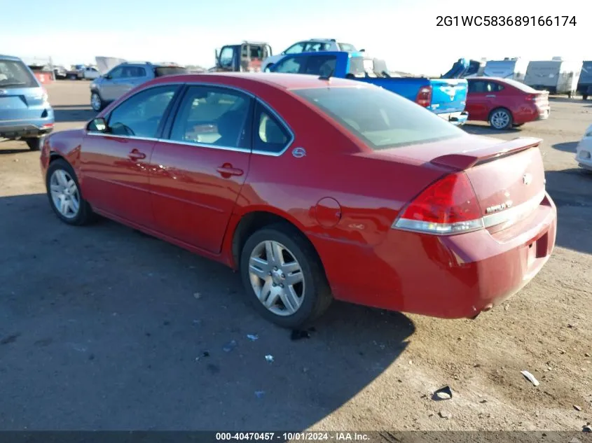 2G1WC583689166174 2008 Chevrolet Impala Lt