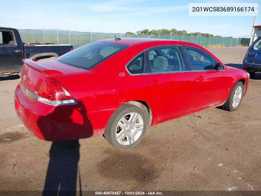 2008 Chevrolet Impala Lt VIN: 2G1WC583689166174 Lot: 40470457