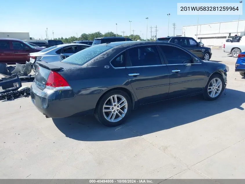 2G1WU583281259964 2008 Chevrolet Impala Ltz