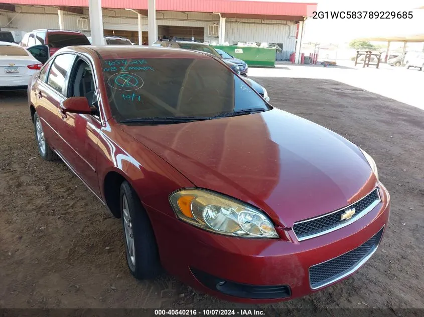 2008 Chevrolet Impala Lt VIN: 2G1WC583789229685 Lot: 40540216