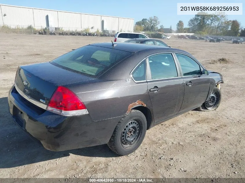 2G1WB58K689256953 2008 Chevrolet Impala Ls