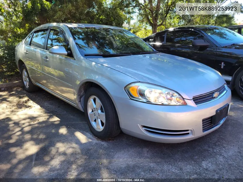 2008 Chevrolet Impala Lt VIN: 2G1WT58K889253923 Lot: 40650093