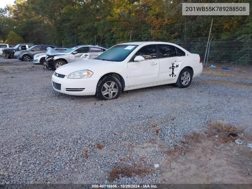 2008 Chevrolet Impala Ls VIN: 2G1WB55K789288508 Lot: 40716606