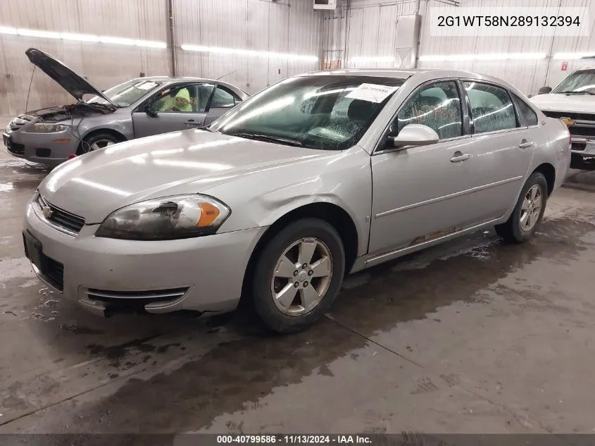 2008 Chevrolet Impala Lt VIN: 2G1WT58N289132394 Lot: 40799586