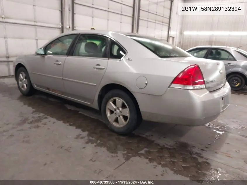 2008 Chevrolet Impala Lt VIN: 2G1WT58N289132394 Lot: 40799586