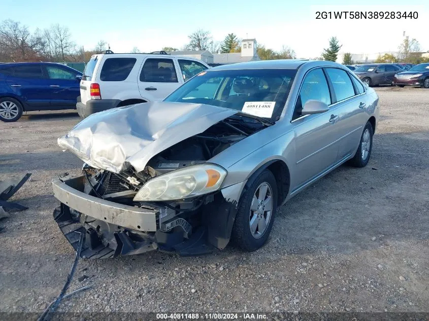 2008 Chevrolet Impala Lt VIN: 2G1WT58N389283440 Lot: 40811488