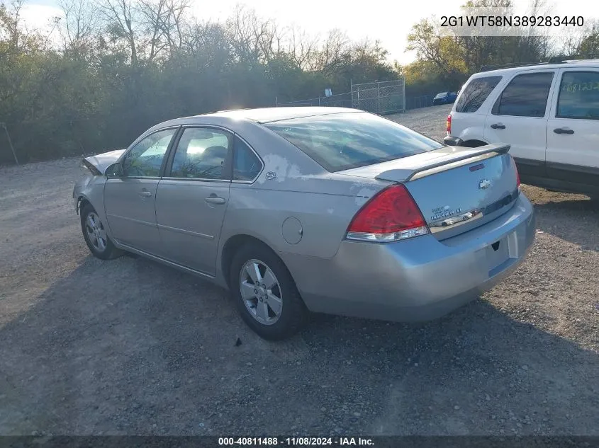 2008 Chevrolet Impala Lt VIN: 2G1WT58N389283440 Lot: 40811488