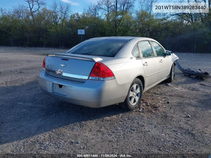 2008 Chevrolet Impala Lt VIN: 2G1WT58N389283440 Lot: 40811488