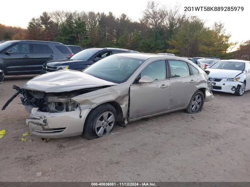 2008 Chevrolet Impala Lt VIN: 2G1WT58K889285979 Lot: 40836081