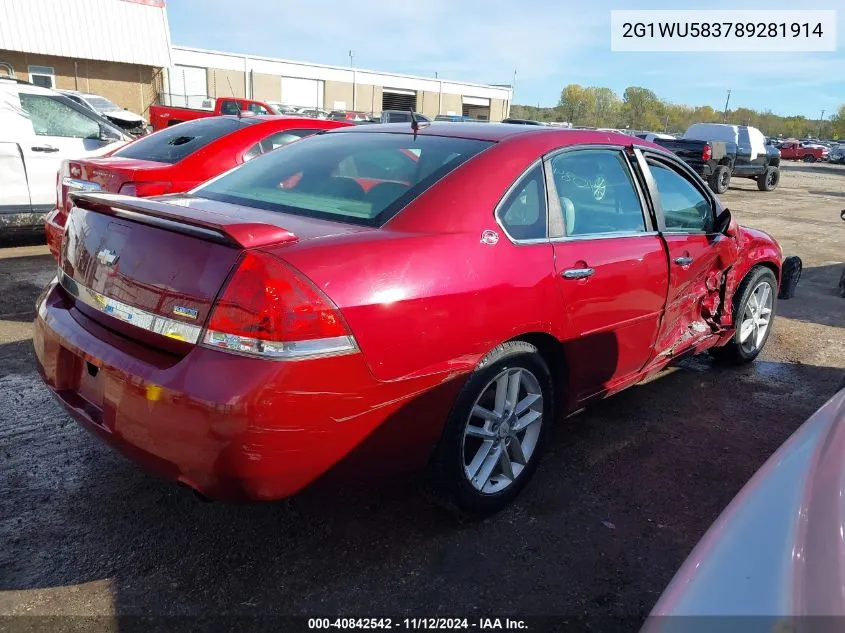 2G1WU583789281914 2008 Chevrolet Impala Ltz