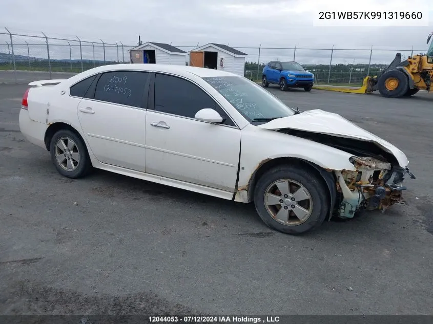 2009 Chevrolet Impala VIN: 2G1WB57K991319660 Lot: 12044053