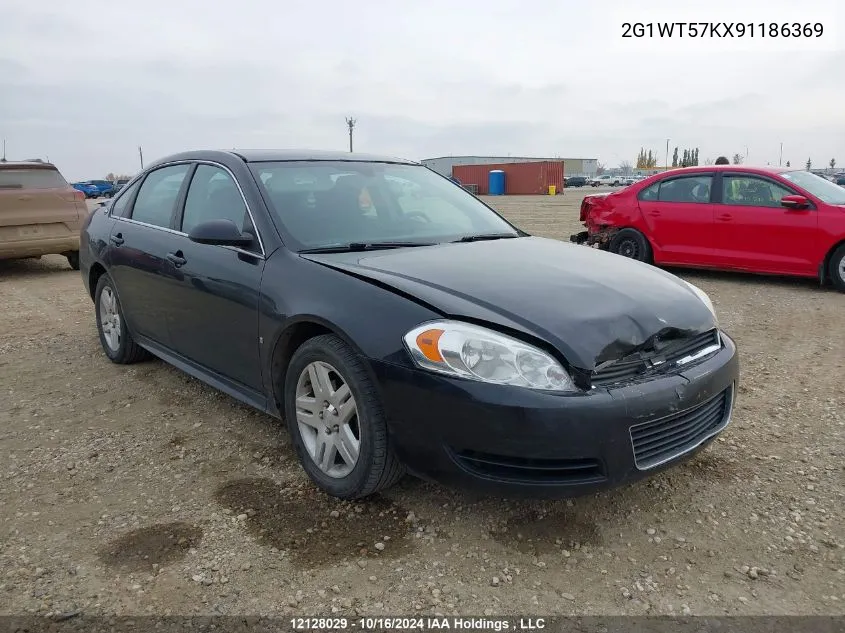 2009 Chevrolet Impala VIN: 2G1WT57KX91186369 Lot: 12128029