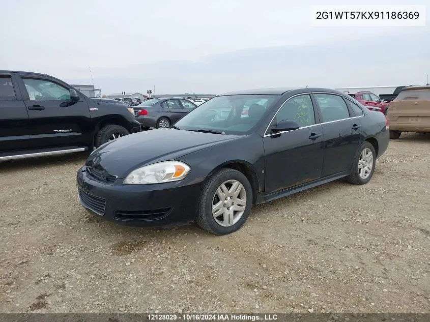 2009 Chevrolet Impala VIN: 2G1WT57KX91186369 Lot: 12128029