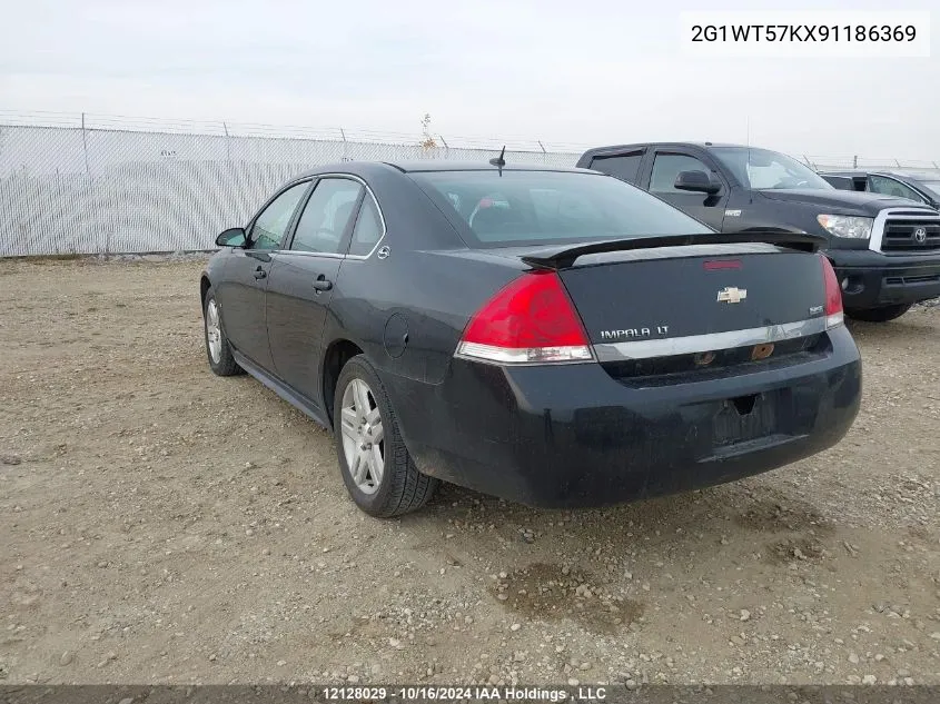 2009 Chevrolet Impala VIN: 2G1WT57KX91186369 Lot: 12128029