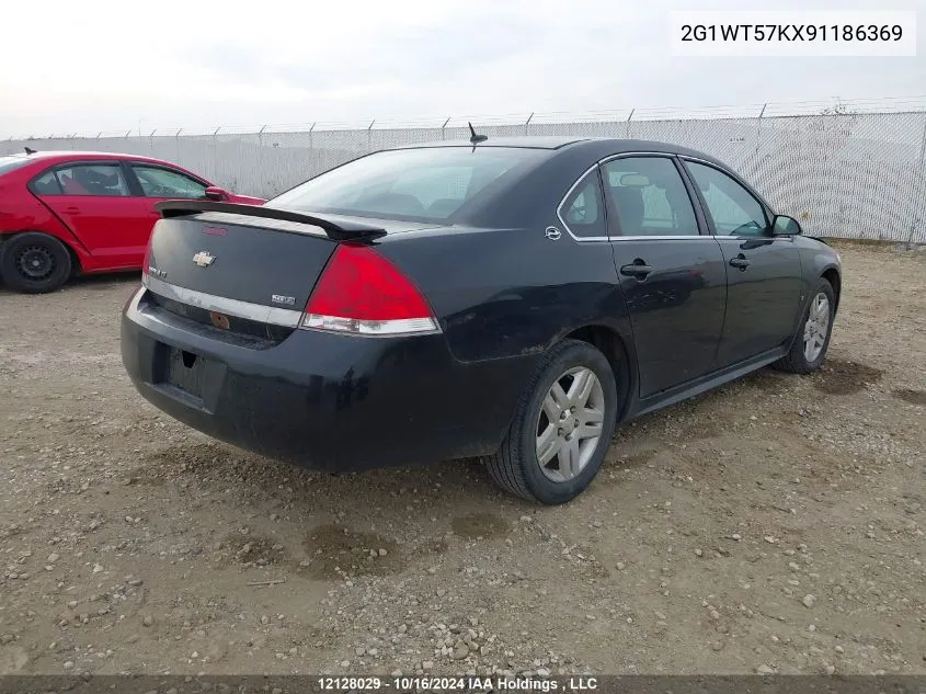 2009 Chevrolet Impala VIN: 2G1WT57KX91186369 Lot: 12128029